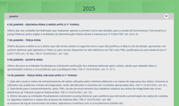 Calendário Eleitoral de Janeiro de 2025: Prazos Importantes para Eleitores e Partidos